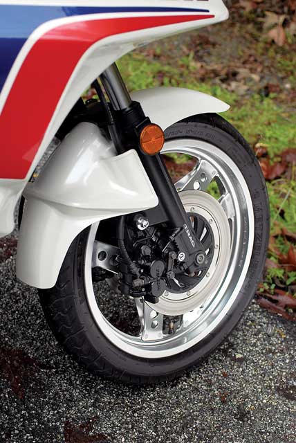 Ron Graf's 1983 Honda CX650 Turbo.